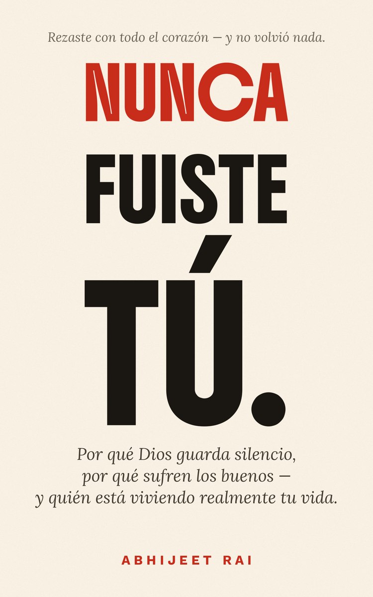 Nunca fuiste tú — portada del libro